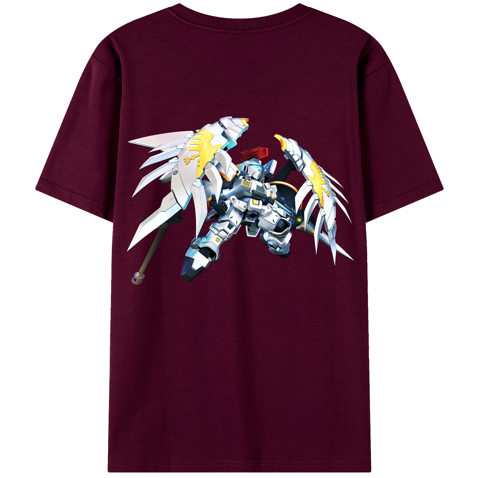 （画像用） 機動戦士ガンダム Mobile Suit Gundam レディース半袖Tシャツ(バックプリント)